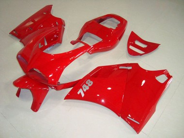 1993-2005 Rouge Ducati 748 916 996 996S Carénages Moto