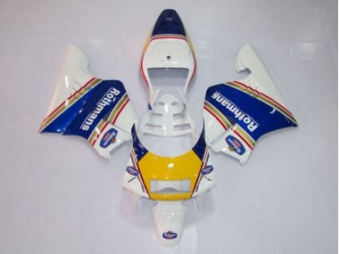 1994-1996 Jaune Blanc Bleu NSR250 MC28 P4 Carénage Moto