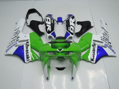 1994-1997 Vert Blanc ZX9R Carénage Moto