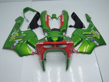 1994-1997 Vert Rouge ZX9R Carénage Moto