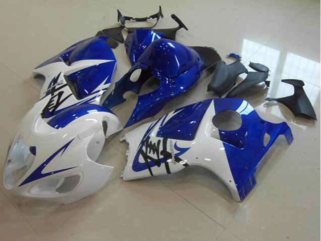 1996-2007 Bleu Blanc GSXR 1300 Hayabusa Carénage Moto