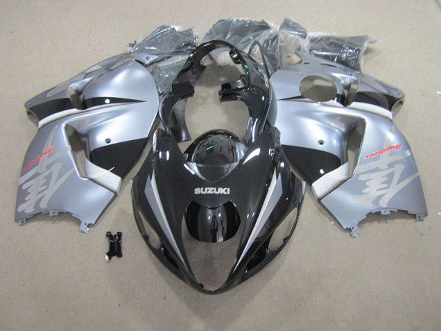 1996-2007 Noir Argent GSXR 1300 Hayabusa Carénage Moto