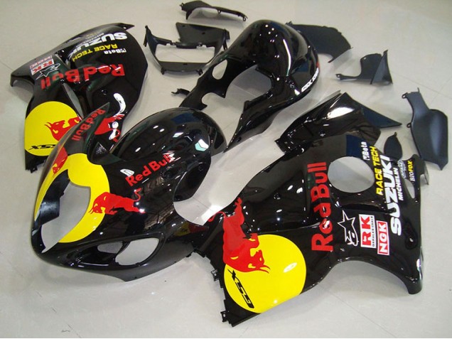 1996-2007 Noir Jaune Red Bull GSXR 1300 Hayabusa Carénage Moto