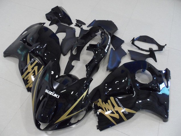 1996-2007 Noir Or Décalque GSXR 1300 Hayabusa Carénage Moto