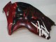 1996-2007 Noir Rouge Flamme GSXR 1300 Hayabusa Carénage Moto