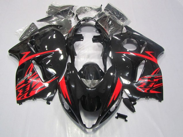 1996-2007 Noir Rouge GSXR 1300 Hayabusa Carénage Moto