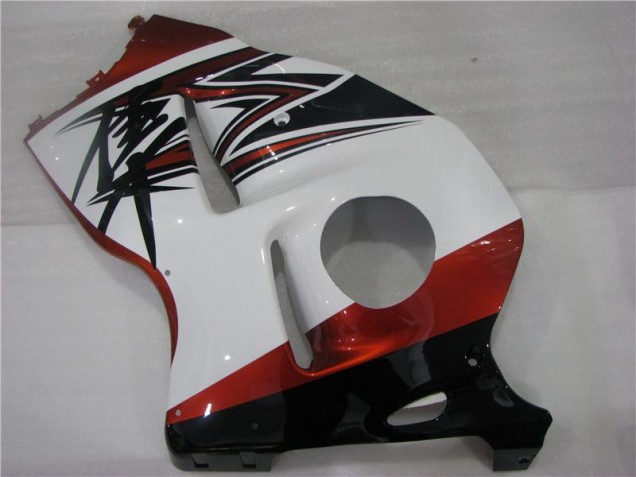 1996-2007 Orange Blanc Noir GSXR 1300 Hayabusa Carénage Moto