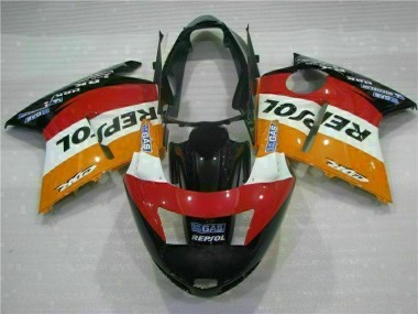 1996-2007 Orange Repsol CBR1100XX Carénage Moto