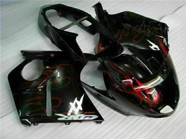 1996-2007 Rouge Flamme CBR1100XX Carénages Moto
