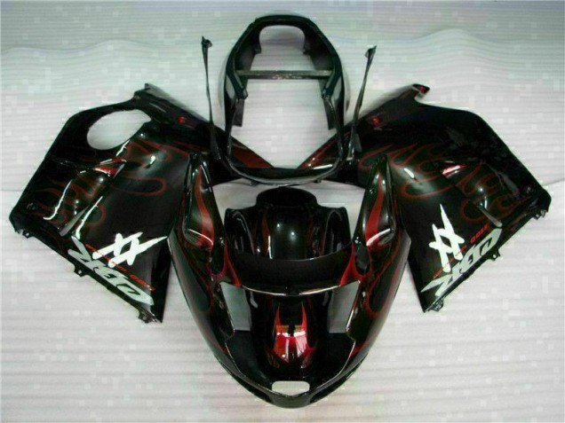 1996-2007 Rouge Flamme CBR1100XX Carénages Moto