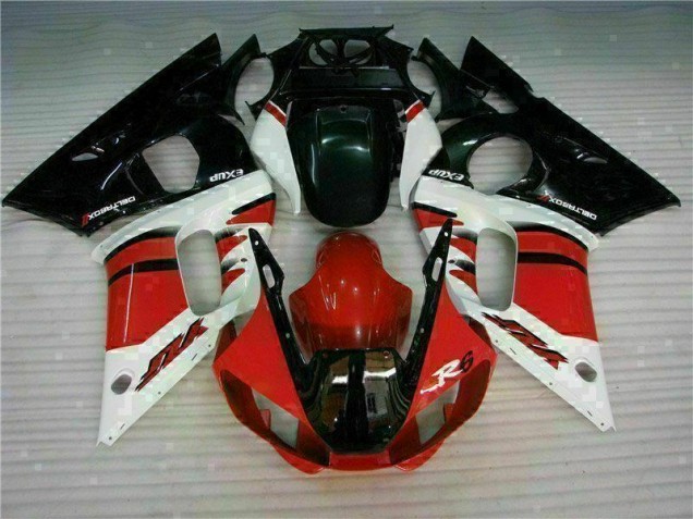 1998-2002 Rouge Noir YZF R6 Carrosserie Moto