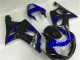 2000-2002 Bleu Noir GSXR 1000 Carénage Moto