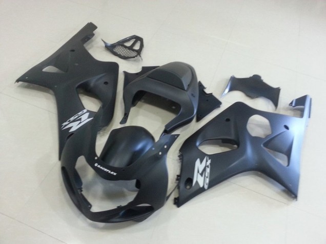 2000-2002 Noir Mat avec Argent GSXR GSXR 1000 Carénage Moto