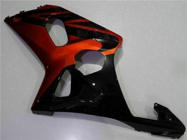 2000-2002 Orange Noir GSXR 1000 Carénage Moto