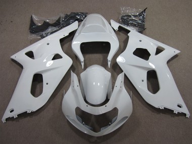 2001-2003 Blanc GSXR 600 Carénage Moto