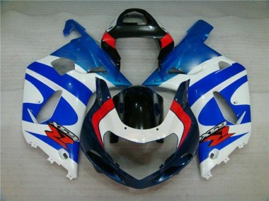 2001-2003 Bleu GSXR 600/750 Carrosserie Moto