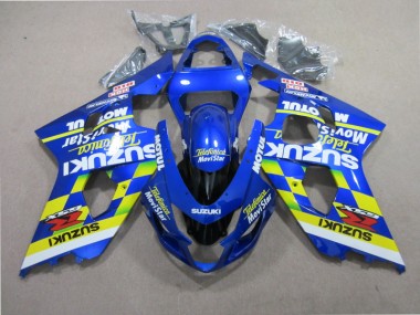 2001-2003 Bleu Telefunica Movistar GSXR 600 Carénage Moto