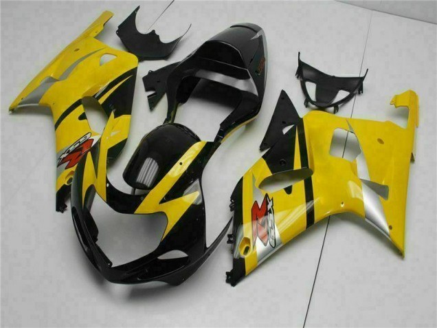 2001-2003 Jaune GSXR 600/750 Carénage Moto