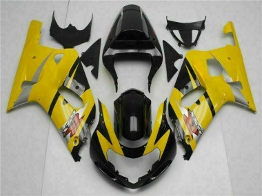 2001-2003 Jaune GSXR 600/750 Carénage Moto
