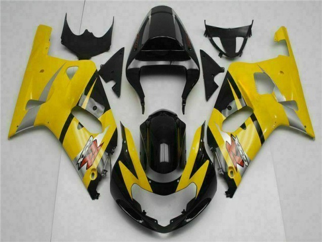 2001-2003 Jaune GSXR 600/750 Carénage Moto