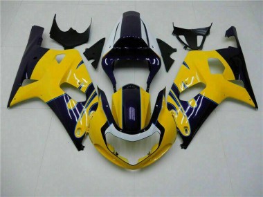 2001-2003 Jaune GSXR 600/750 Carrosserie Moto