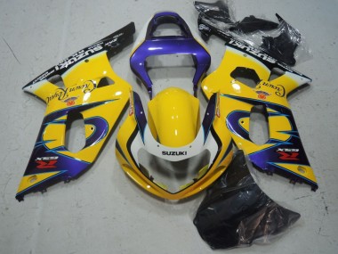 2001-2003 Jaune Violet GSXR 600 Carénage Moto