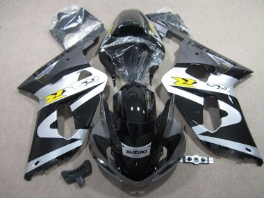 2001-2003 Noir Blanc GSXR 600 Carénage Moto