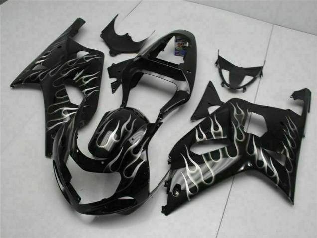 2001-2003 Noir GSXR 600/750 Carrosserie Moto