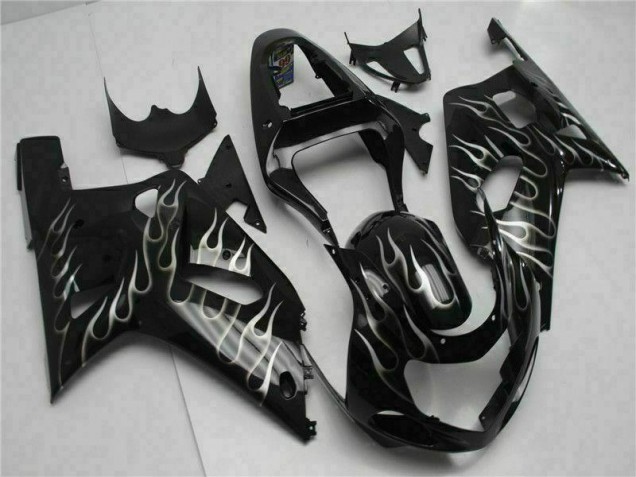 2001-2003 Noir GSXR 600/750 Carrosserie Moto