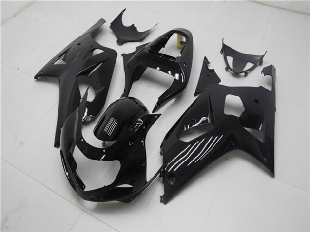 2001-2003 Noir GSXR 600/750 Kit Carénages Motos Complet