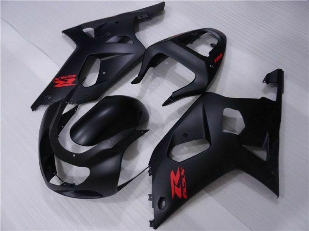 2001-2003 Noir GSXR 600/750 Kit Carénages Motos