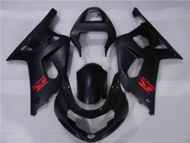 2001-2003 Noir GSXR 600/750 Kit Carénages Motos