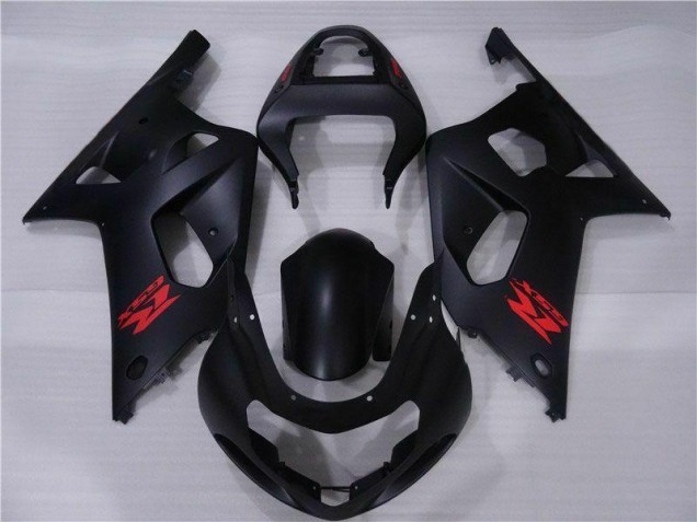 2001-2003 Noir GSXR 600/750 Kit Carénages Motos