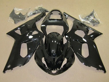 2001-2003 Noir GSXR 600 Carénage Moto