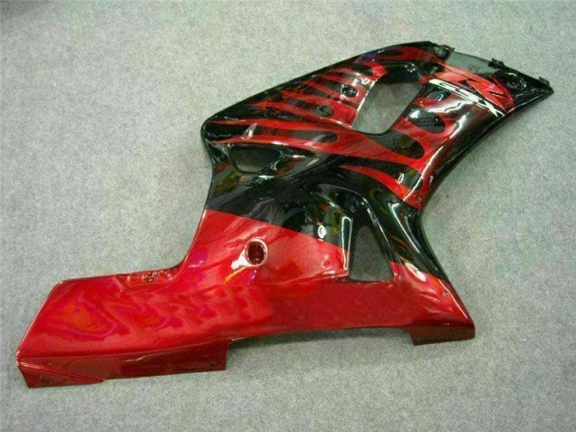 2001-2003 Rouge Noir GSXR 600/750 Carénage Moto