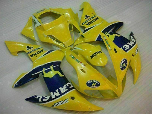 2002-2003 Jaune YZF R1 Carénage Moto