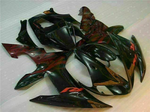 2002-2003 Noir YZF R1 Carénage Moto ABS