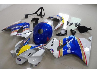 2002-2013 Bleu Blanc Rothmans VFR800 Carénage Moto