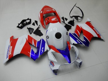 2002-2013 Bleu Blanc Rouge VFR800 Carénage Moto