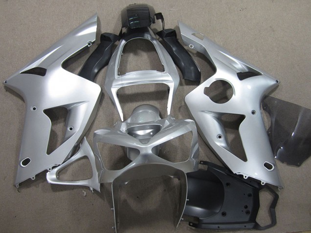 2003-2004 Argent ZX6R Carénage Moto