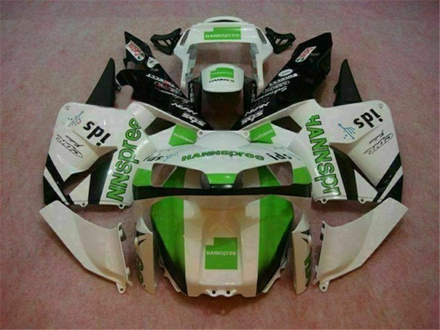 2003-2004 Blanc CBR600RR Carénages Moto ABS Complet