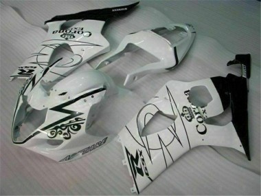 2003-2004 Blanc GSXR 1000 Carénage Moto