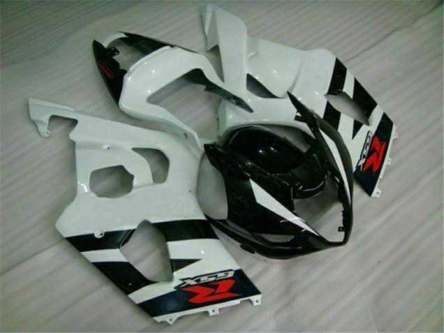 2003-2004 Blanc Noir GSXR 1000 Carrosserie Moto