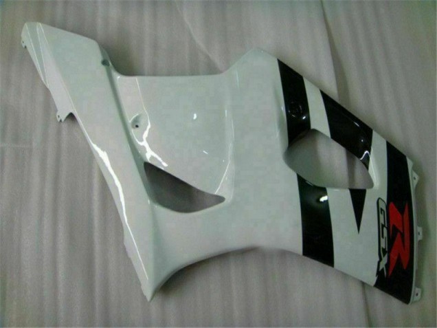 2003-2004 Blanc Noir GSXR 1000 Carrosserie Moto
