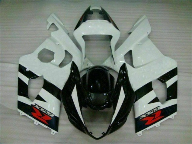 2003-2004 Blanc Noir GSXR 1000 Carrosserie Moto