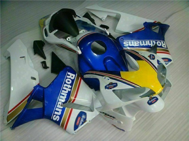2003-2004 Bleu Blanc Rothmans CBR600RR Carénage Moto