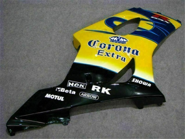 2003-2004 Jaune Bleu GSXR 1000 Carénage Moto
