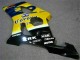2003-2004 Jaune Bleu GSXR 1000 Carénage Moto