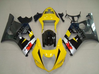 2003-2004 Jaune Gris GSXR 1000 Carénage Moto