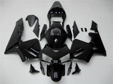 2003-2004 Noir Brillant CBR600RR Carénages Moto